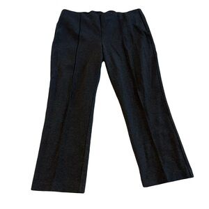 NWT Chico's Charcoal Gray Pants Size XL So Slimming Juliette Straight Leg